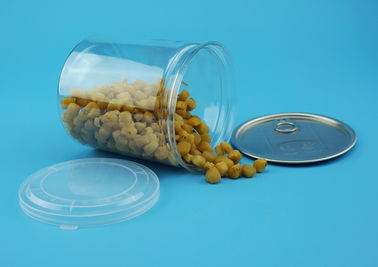 Durable Small Round Plastic Containers Transparent Color 83 . 3MM Caliber